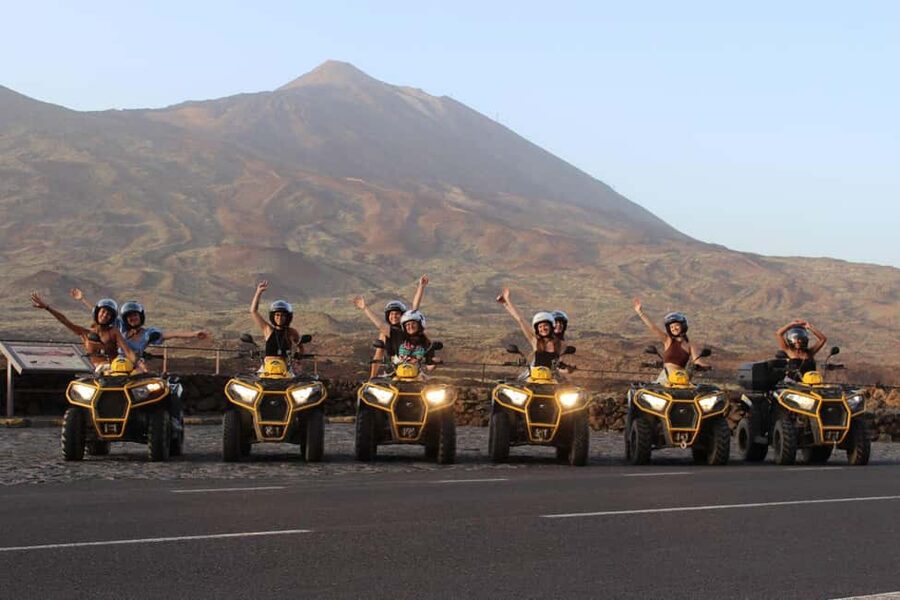 Tenerife: QUAD excursion TEIDE volcano - Vilaflor and the old Pino Gordo
