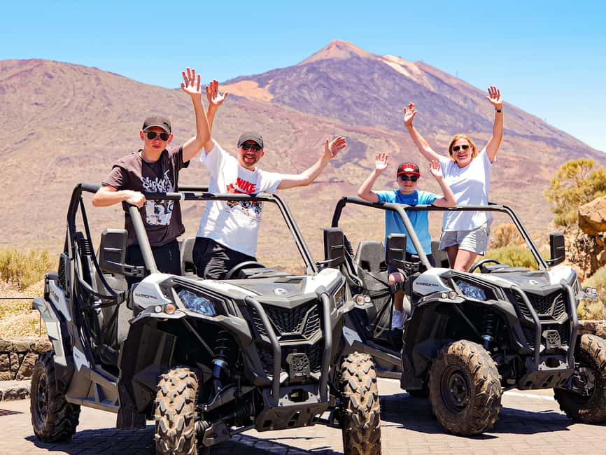 Tenerife: Teide Mountain Buggy On-Road GuidedTour with drink - From Chío to Teide, the setting changes fast