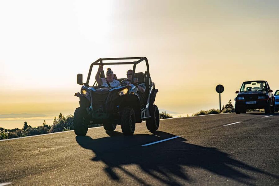 Tenerife: Teide Mountain Buggy On-Road GuidedTour with drink - Hotel transport from the resort areas