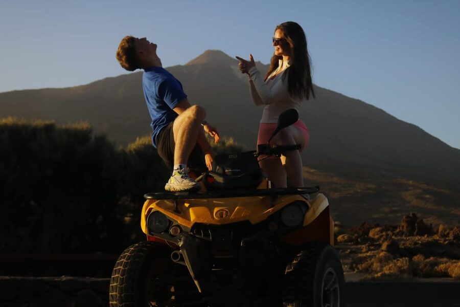 Tenerife: Teide Volcano Sunset Quad Bike Tour with Drinks - Who will enjoy this quad tour