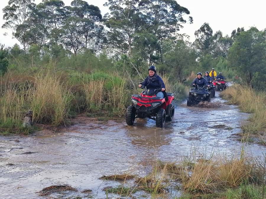 THE CRAGS PLETTENBERG BAY: QUAD BIKE FUN RIDE - How the group size affects the experience