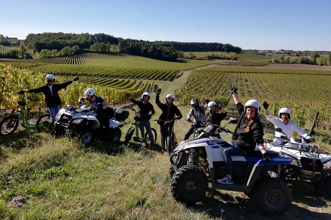 The greedy Rando quad of Nico - Meeting in Ribagnac and planning the day