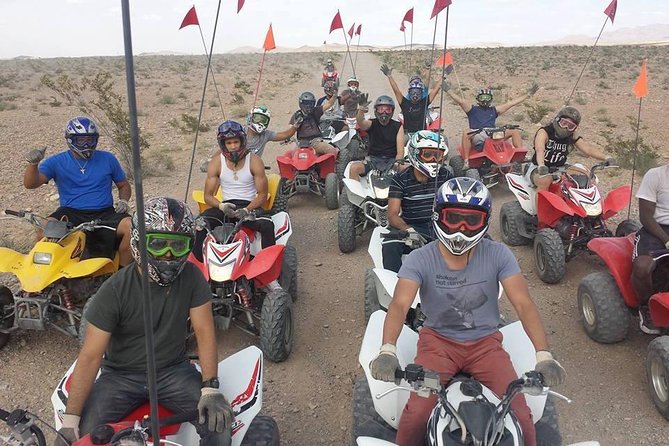 Thrilling 2-Hour ATV Off-Road Adventure In The Nellis Dunes - Getting comfortable on a single-rider ATV
