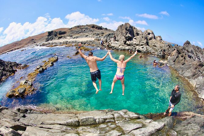 ThrillSeekers: Aruba UTV Tour & Cliff Jump at Natural Pool - Lunch at Waka Waka finishes the morning departure