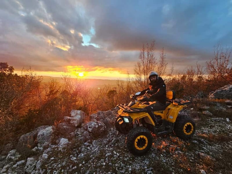 Tirana: Guided Quad Biking Tour - The viewpoint stop and photo time