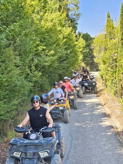 Tirana: Petrelë Castle Quad Bike Adventure - Learning to handle the quad before the rougher route