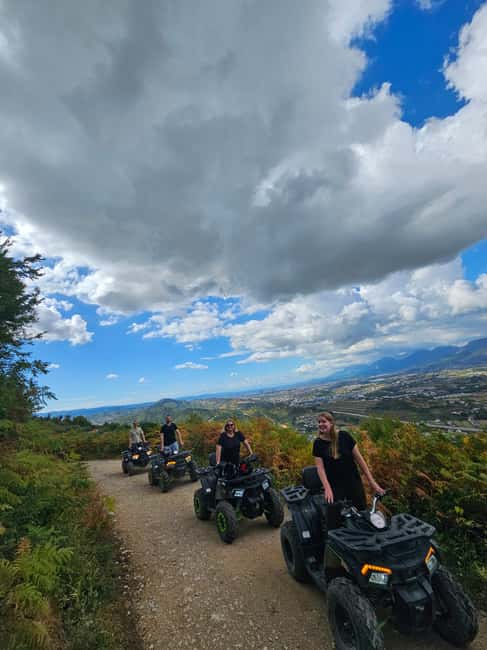 Tirana: Petrelë Castle Quad Bike Adventure - Petrelë Castle and its hilltop views