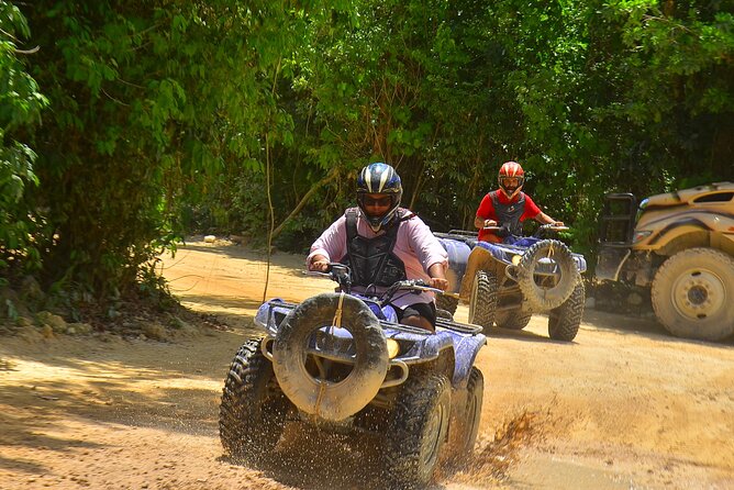 Top ATV's in Mexico includes Cenote, Ziplines, snack & transport. - What to wear and what to leave behind