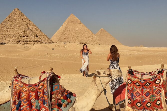 Top Private All Inc-Pyramids,Camel,Quad Bike,Inside Pyramid&Lunch - Khafre and Menkaure, the quieter parts of the plateau