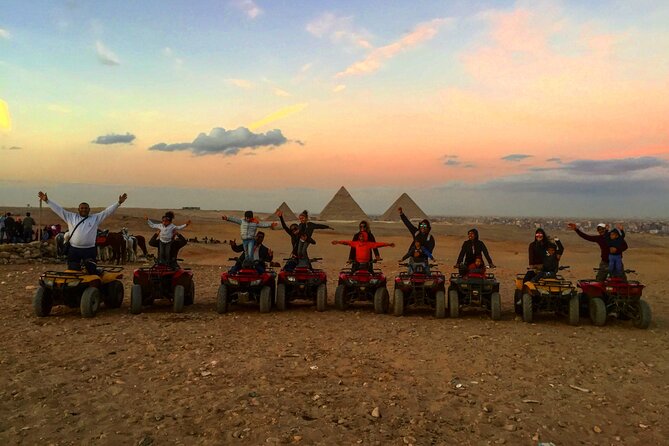 Top Private All Inc-Pyramids,Camel,Quad Bike,Inside Pyramid&Lunch - Lunch with a pyramid view