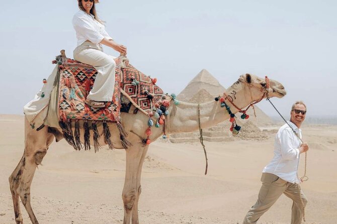 Top Tour Giza Pyramids ,Sphinx ,camel ride and ATV safari - One hour on an ATV with the pyramids behind you