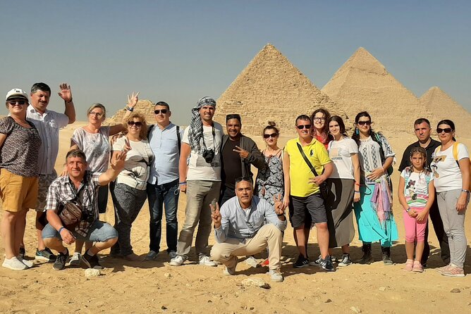 Top VIP-Pyramids,Memphis,Sakkara,Camel,ATV,Pyramids inside& Lunch - Lunch with a pyramid view