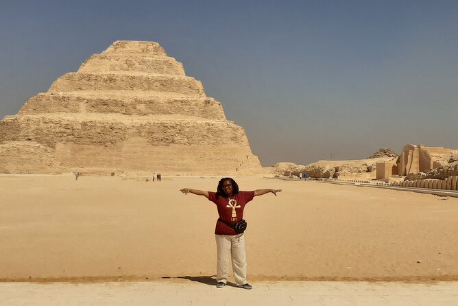 Top VIP-Pyramids,Memphis,Sakkara,Camel,ATV,Pyramids inside& Lunch - Memphis and the colossal statue