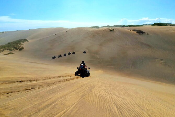 Tour in 4x4 ATVs inside the Dunes of Chachalacas, Veracruz - The Chachalacas dunes provide the adrenaline