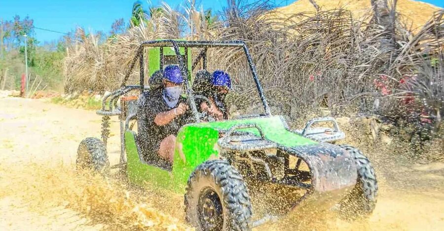 Tour in buggy half-day and beach cenote :Punta Cana - Macao Beach and the final coastal pause