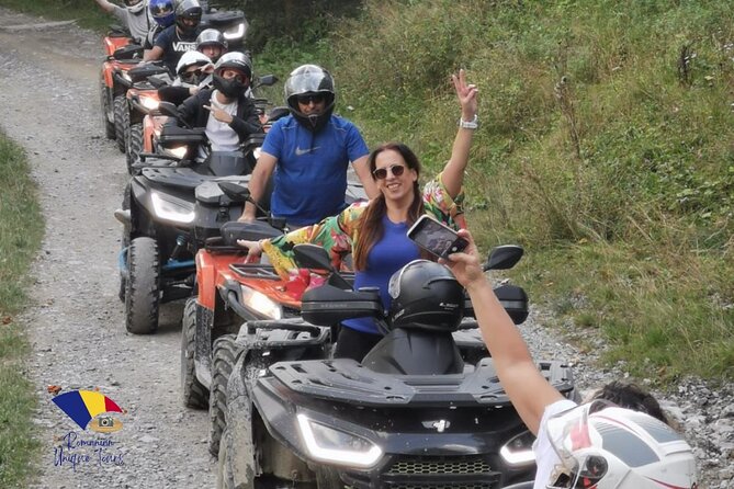Triumph Arch, Paltinu Dam, Doftana, Small Group ATV Tour - What the $227.70 price really buys