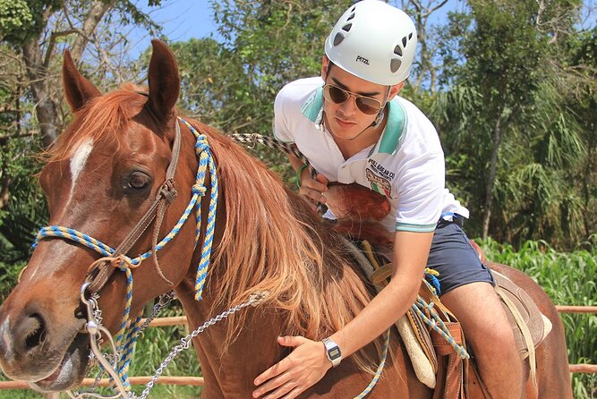 Tulum Jungle Horseback Ride + ATV + Ziplines + Cenote Combo Tour - The ATV ride: dusty, rough, and more track than tour