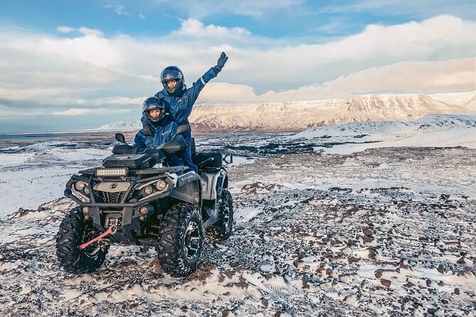 Twin Peaks ATV Iceland Adventure from Reykjavik - Climbing Reykjavik Peak