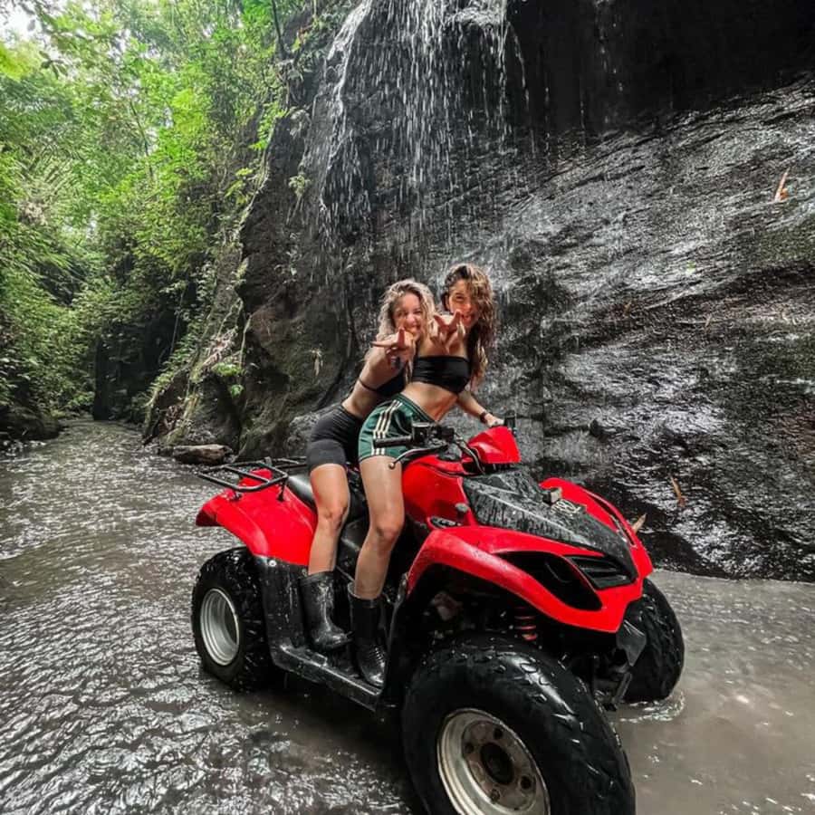 Ubud Bali: Kuber ATV Quad Bike with Long Tunnel & Waterfalls - The first few minutes on the quad