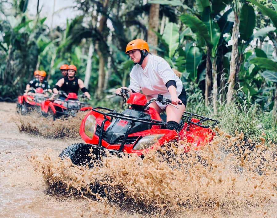 Ubud: Gorilla Face ATV Quad Bike Adventure with Lunch - Key points at a glance