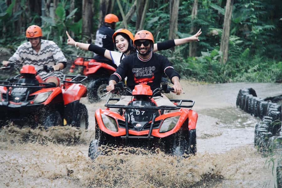 Ubud: Gorilla Face ATV Quad Bike Adventure with Lunch - Choosing between a single and tandem ATV