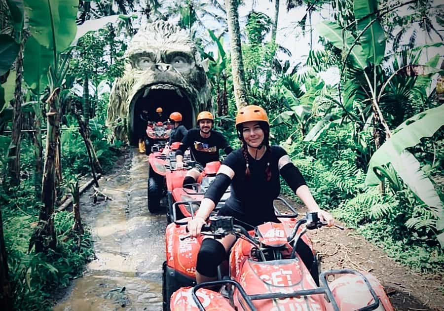 Ubud: Gorilla Face ATV Quad Bike Adventure with Lunch - Arrival at the Gorilla ATV base
