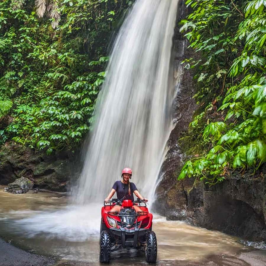 Ubud: Jungle, Waterfall, and Tunnel ATV Tour & Lunch Options - What to wear and bring