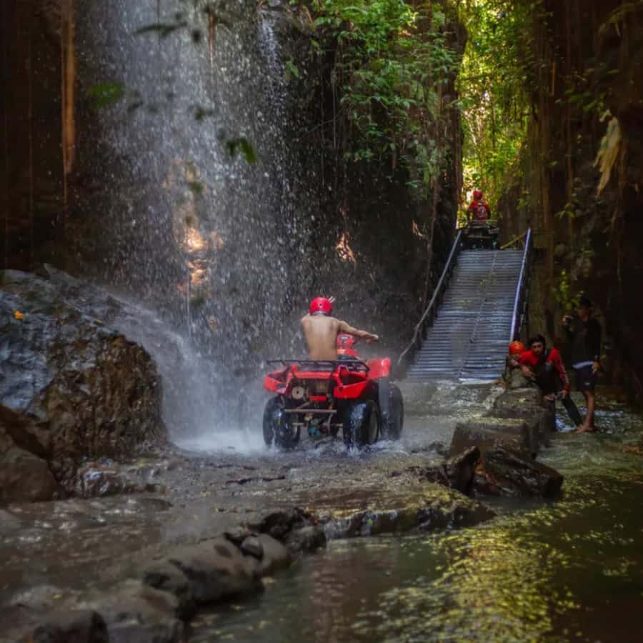 Ubud: Quad ATV Waterfalls & Barong Caves - A Proper Off-Road Ride Near Ubud