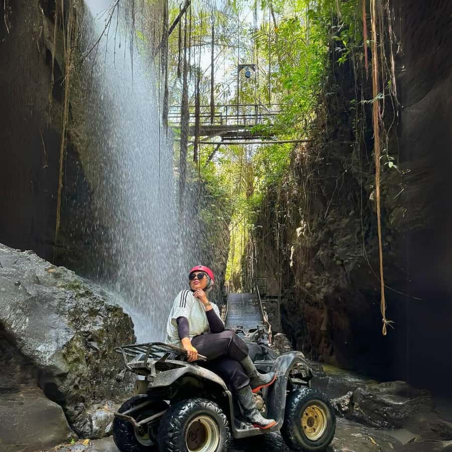 Ubud: Quad ATV Waterfalls & Barong Caves - Buffet Lunch and the Real Value of the $49 Price