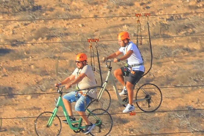 Unique experience on Sky Bike, Atv and Camels from Cabo San Lucas - The 854-meter Sky Bike is the real reason to go
