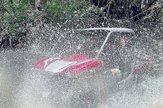 UTV adventure in Naguabo Puerto Rico 50 minutes trip 80 acres - River crossings and the appeal of getting dirty