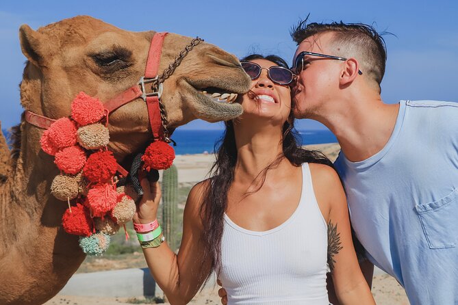 UTV Adventure with Free Camel Ride and Sky Bikes - UTV driving on dusty desert trails