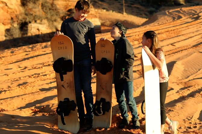 UTV Dune Cruise and Surf at Coral Pink Sand Dunes - The guide can shape the whole outing