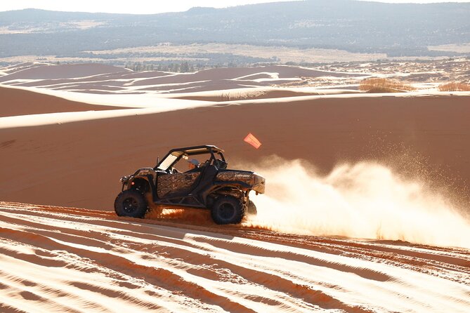 UTV Sunset S'mores n' Stars at Coral Pink Sand Dunes - Sunset stops create the best photo window