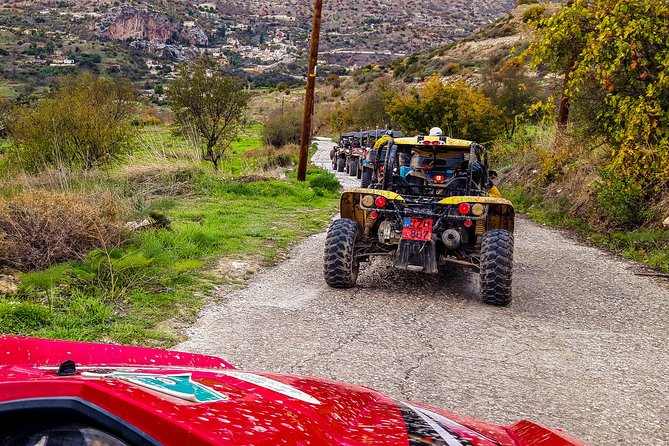 Village & Mountain Buggy Safari in Paphos - The return is smoother and more road-based