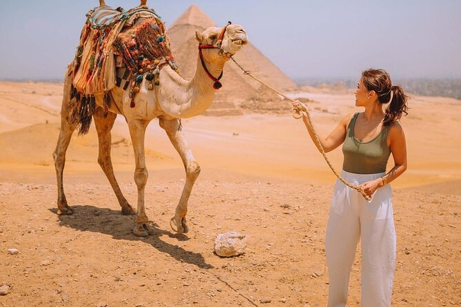 VIP Giza Pyramids,Sphinx,ATV bike,CamelRide,Shopping&DinnerCruise - A private start at the Giza Pyramids