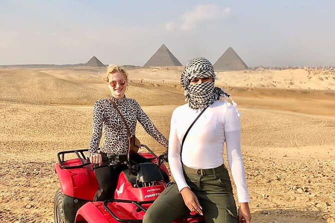VIP Private GizaPyramids,Sphinx,Camel,QuadBike&Inside 3rd Pyramid - Why this tour works for an active Giza day