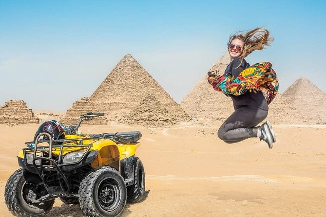 VIP Private Tour Giza Pyramids ,Sphinx , Quad Ride, Camel Ride - A compact day at the Giza Pyramids