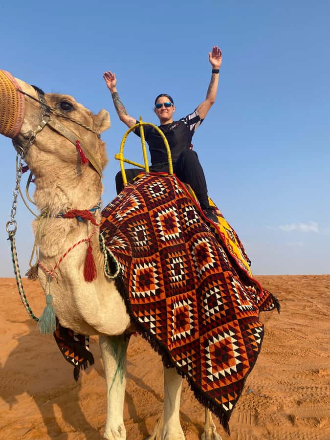 VIP Red Dunes: Camel, Quads, Private Tour & Coffee - Sandboarding and a walk through the dunes