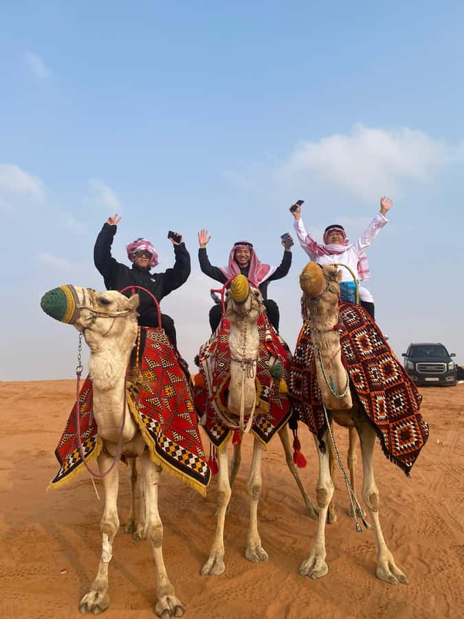 VIP Red Dunes: Camel, Quads, Private Tour & Coffee - Arabian coffee, tea, sweets, and a desert pause