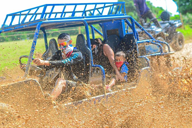 Wild Dune Buggy Ride Off-Road Cave & Mud Adventure in Punta Cana - Driving the muddy trails near Macao