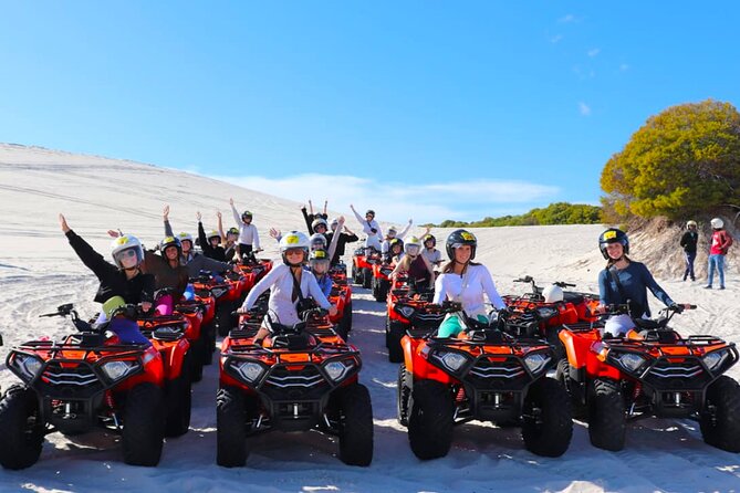 WILDX Atlantis QUAD BIKE ADVENTURE + PHOTO OPS CAPE TOWN - The first 10 to 15 minutes: learning the quad bike