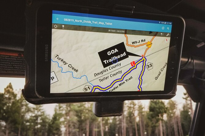 Woodland Park: 4-Hour Self-Guided Mountain UTV Tour - You Drive - Creek crossings and rock formations