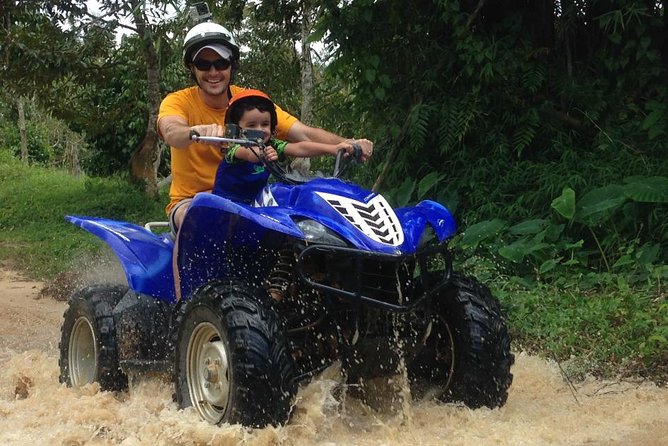 X Quad Samui ATV Tour (Driver+Passenger) with lunch - Cooling off at Hin Lad Waterfall